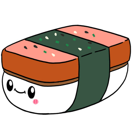 Comfort Food Ham Musubi Graphic Image