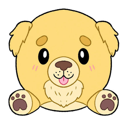 Mini Squishable Golden Puppy design graphic