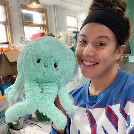 mini squish mint octopus user