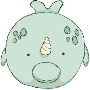 mini squish narwhal 7 design