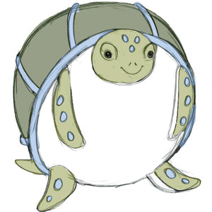 mini squish sea turtle 7 design
