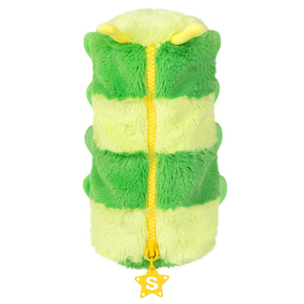 plush pouch caterpillar top