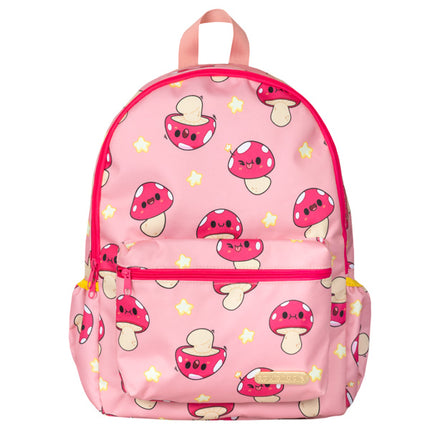 school backpack mushroom front