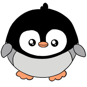 squish mini baby penguin 7 design
