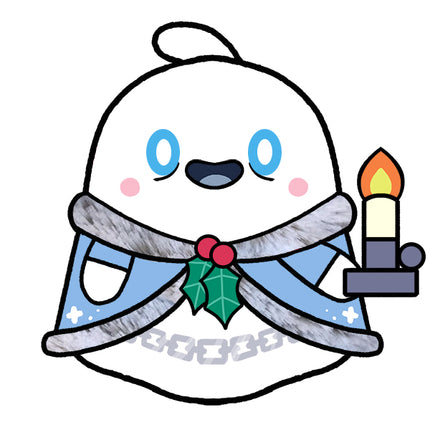 mini ghost of christmas past design graphic