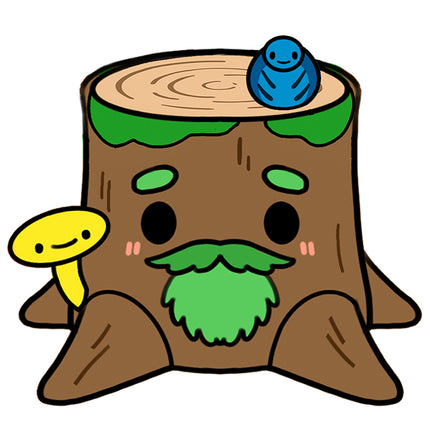 mini tree stump design graphic