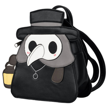 Mini Squishable Doctor Plague Backpack Side Image