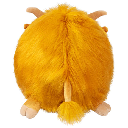 Mini Squishable Highland Cow Back Image