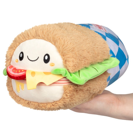 mini hero sandwich front view