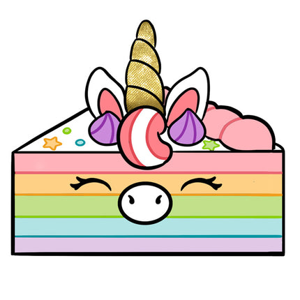 comfortfood mini unicorn cake design