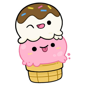 dessert sticker set back