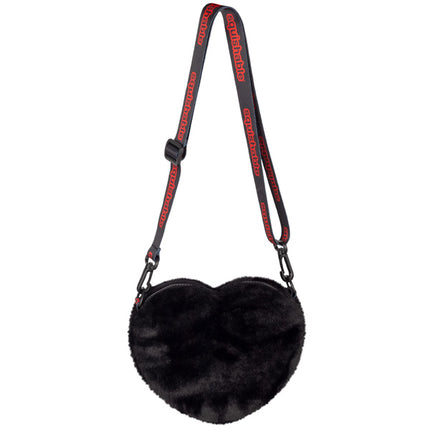 Fuzzy Crossbody Candy Heart Bye Back
