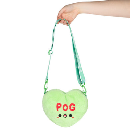 Fuzzy Crossbody Candy Heart Pog