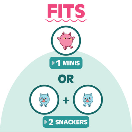 small gift bag size diagram