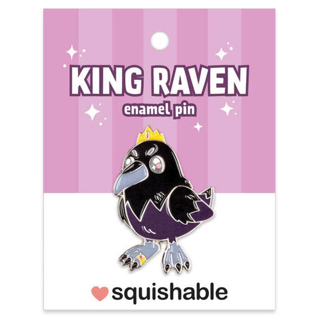 King Raven Enamel Pin Product Image