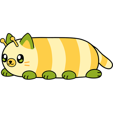 mini kittypillar design graphic