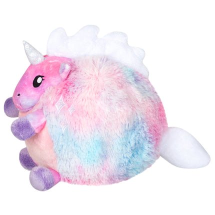 mini cotton candy baby unicorn side