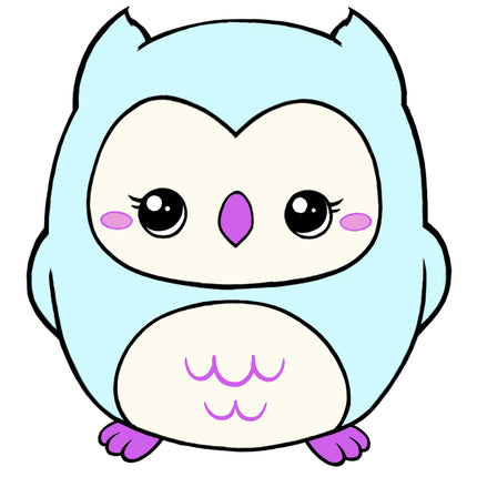 mini squish baby owl 7 design