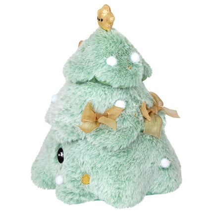 mini squish flocked christmas tree side