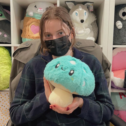 mini turquoise mushroom user1