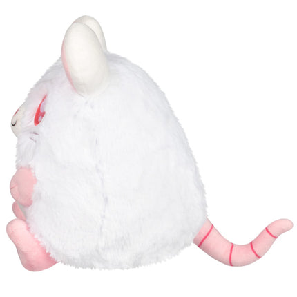 mini white rat side view