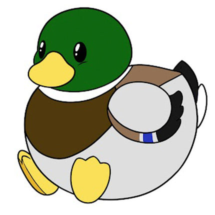 mini mallard graphic image 