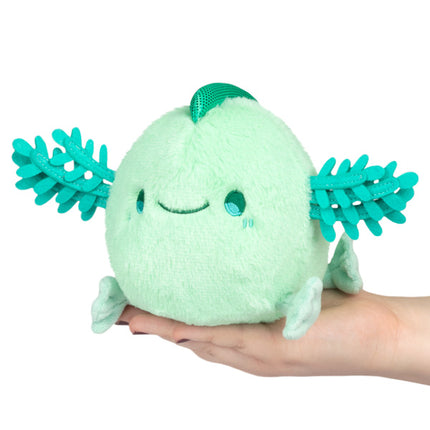 party snacker mint axolotl front image