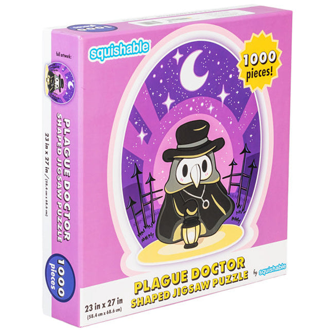 Puzzles Plague Doctor Shaped
